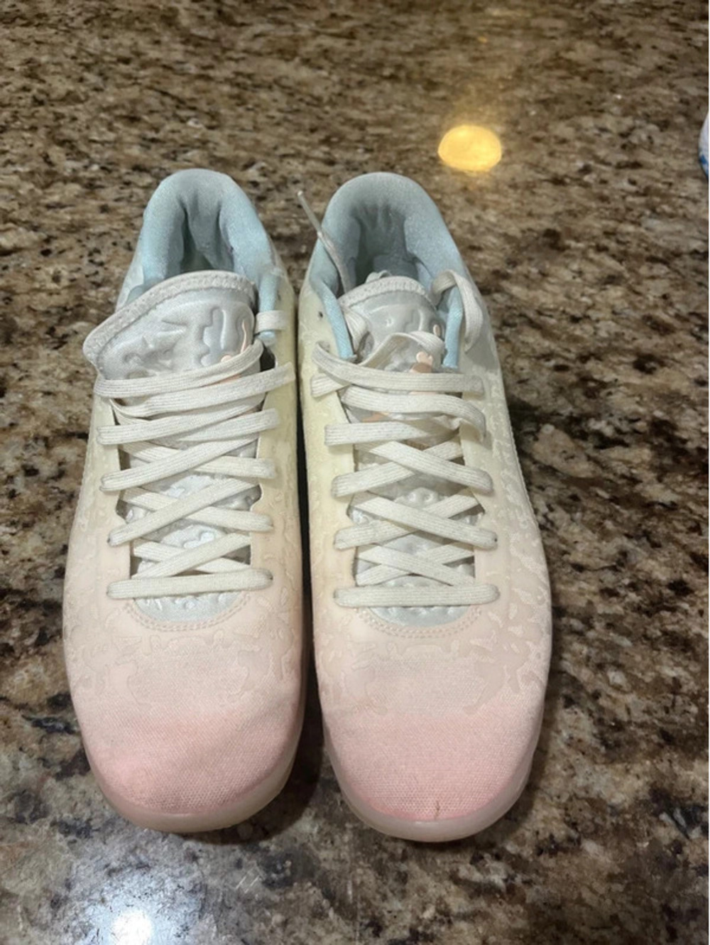 Nike Zion Williams Pink and Blue Sneakers Size 9.5